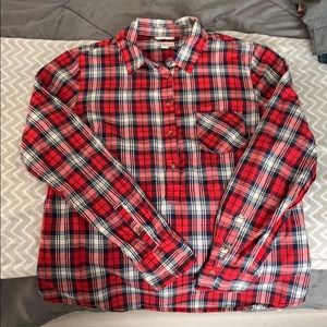 XL Merona Plaid Long Sleeve Shirt